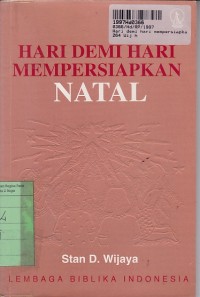 Image of Hari Demi Hari Mempersiapkan Natal