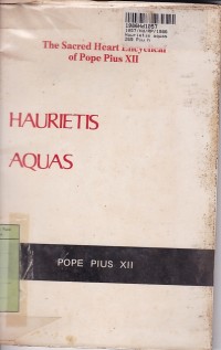Image of Haurietis Aquas