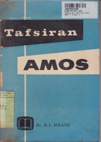 Image of Tafsiran Alkitab:  Amos