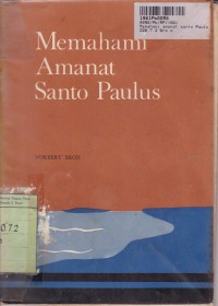 Image of Memahami Amanat Santo Paulus