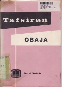 Image of Tafsiran Alkitab: Obaja