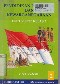 Image of Pendidikan Pancasila dan Kewarganegaraan [Jilid 2]: untuk SLTP Kls. II [Kur. th. 1994]