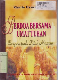 Image of Berdoa Bersama Umat Tuhan: Berguru pada Kitab Mazmur