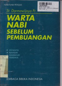 Image of Warta Nabi Sebelum Pembuangan