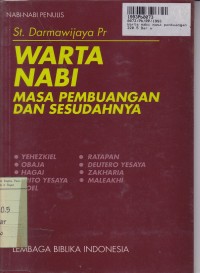 Image of Warta Nabi: Masa Pembuangan dan Sesudahnya