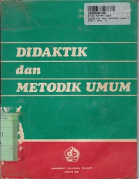 Image of Didaktik dan Metodik Umum