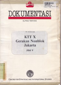 Image of KTT X=Gerakan Nonblok Jakarta [Jilid 5]