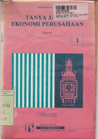 Image of Tanya Jawab Ekonomi Perusahaan [Jilid 1]: untuk SMEA
