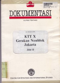 Image of KTT X=Gerakan Nonblok Jakarta [Jilid 2]