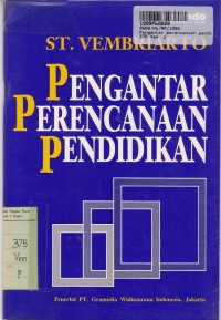 Image of Pengantar Perencanaan Pendidikan