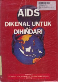 Image of Aids / HIV Dikenal untuk Dihindari