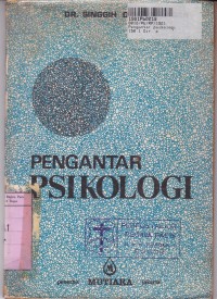 Image of Pengantar Psikologi