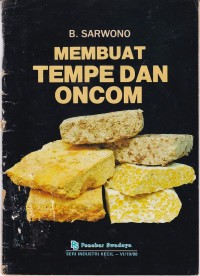 Image of Membuat Tempe dan Oncom