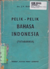 Image of Pelik-pelik Bahasa Indonesia