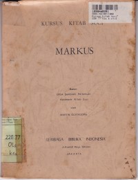 Image of Kursus Kitab Suci: Markus