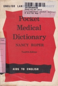 Image of Livingstones Pocket Medical Dictionary