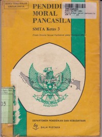 Image of Pendidikan Moral Pancasila - PMP: untuk SMTA Kls. III