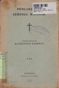 Image of Pengadjaran Gereja Katolik