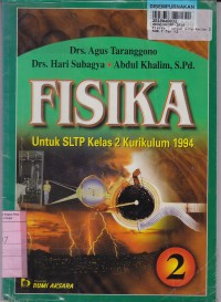 Image of Fisika [Jld 2]: untuk SLTP Kls VIII [Kur. th. 1994 GBPP th. 1999]