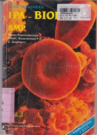 Image of Buku Pelajaran IPA - Biologi [CBSA - Jilid 3]: untuk SMP Kls. III Sem. 5 & 6
