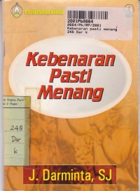 Image of Kebenaran Pasti Menang