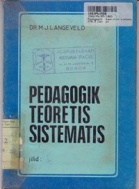 Image of Pedagogik Teoretis Sistematis [Jilid 1]