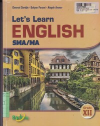 Image of Let's Learn English: untuk SMA/MA Grade XII
