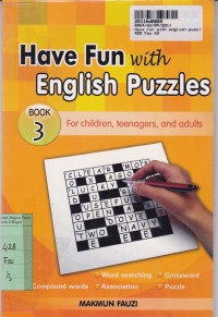Image of Have Fun with English Puzzles [Book 3]: for Children, Teenagers, and Adults
