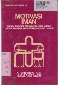 Image of Ekonomi Keluarga [6]: Motivasi Iman