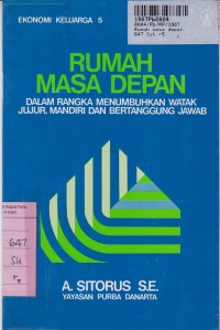 Image of Ekonomi Keluarga [5]: Rumah Masa Depan
