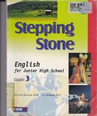 Image of Stepping Stone [Jilid 3]: English for Junior High School Students Grade III [Curriculum of 1994 Supplement of 1999]