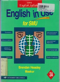 Image of English in Use [Jilid 3a]: for SMU Year III [First Semester - Kur. th. 1994]