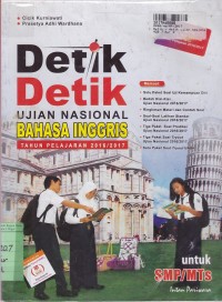 Image of Detik-detik Ujian Nasional Bahasa Inggris: untuk SMP/MTs [Th. Pelajaran 2016-2017]