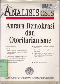 Image of Analisis CSIS: Antara Demokrasi dan Otoritarianisme