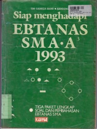 Image of Siap Menghadapi Ebtanas SMA a3 th. 1993