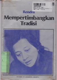 Image of Mempertimbangkan Tradisi: Kumpulan Karangan