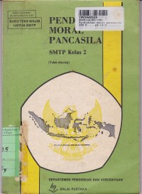Image of Pendidikan Moral Pancasila SMTP: Kelas II
