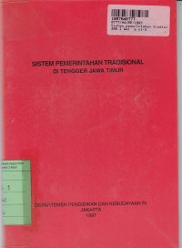 Image of Sistem Pemerintahan Tradisional di Tengger Jawa Timur