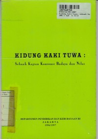 Image of Kidung Kaki Tuwa: Sebuah Kajian Konvensi Budaya dan Nilai