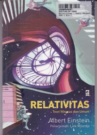 Image of Relativitas: Teori Khusus & Umum