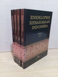 Image of Ensiklopedi Kebahasaan Indonesia [Jilid  1 - 4]