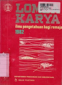 Image of Lomba Karya Ilmu Pengetahuan Bagi Remaja th. 1982