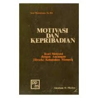 Image of Seri Manajemen: Motivasi dan Kepribadian