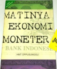 Image of Matinya Ekonomi Moneter