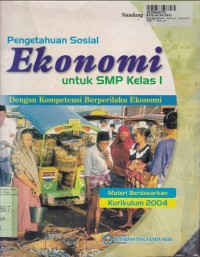Image of Pengetahuan Sosial Ekonomi: untuk SMP Kls. I