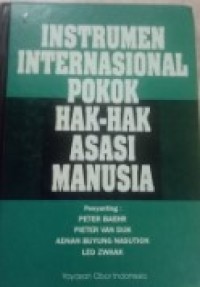 Image of Instrumen Internasional Pokok Hak-hak Asasi Manusia