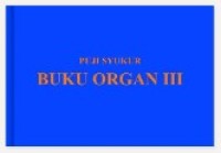 Image of Puji Syukur Buku Organ [Jilid 3 PS No. 535-722]