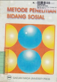 Image of Metode Penelitian Bidang Sosial