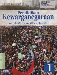 Image of Pendidikan Kewarganegaraan 1: untuk SMP dan MTs kls. VII