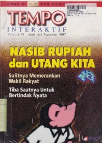 Image of Tempo Interaktif: Nasib Rupiah dan Utang Kita